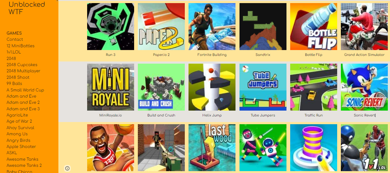 Unblocked Games WTF BestGamesMag